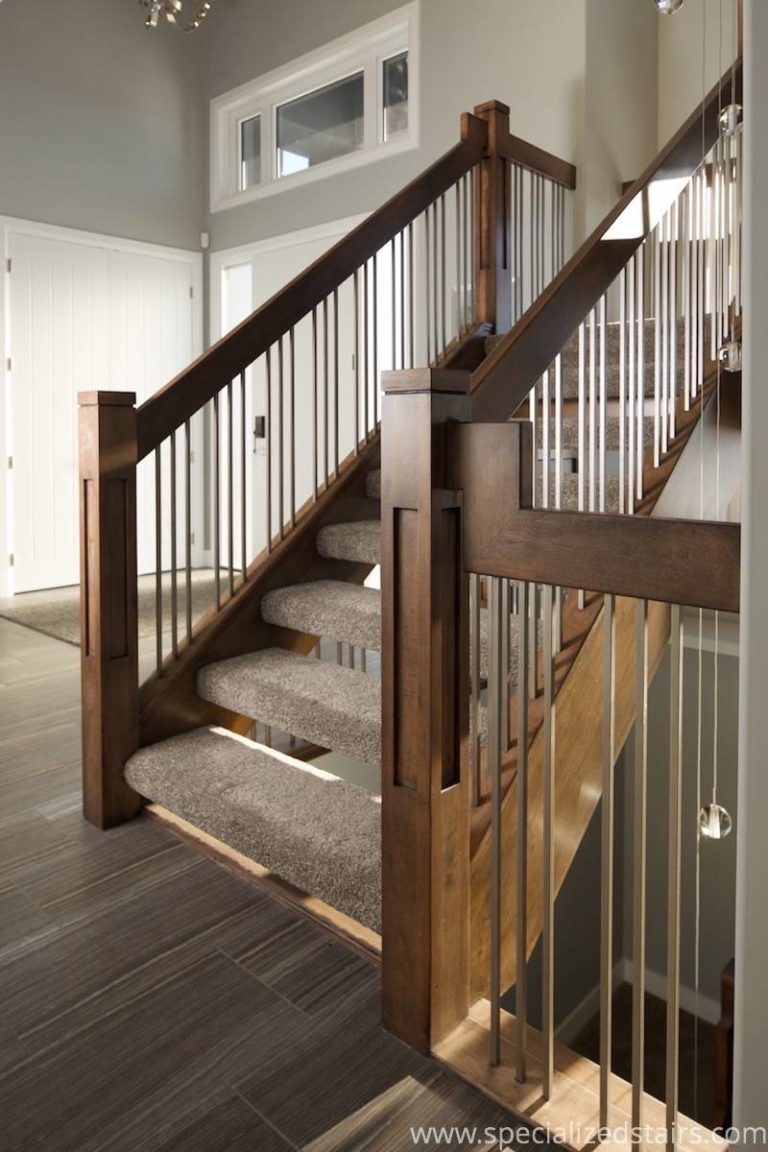 Self Supported Maple - Specialized Stair & Rail