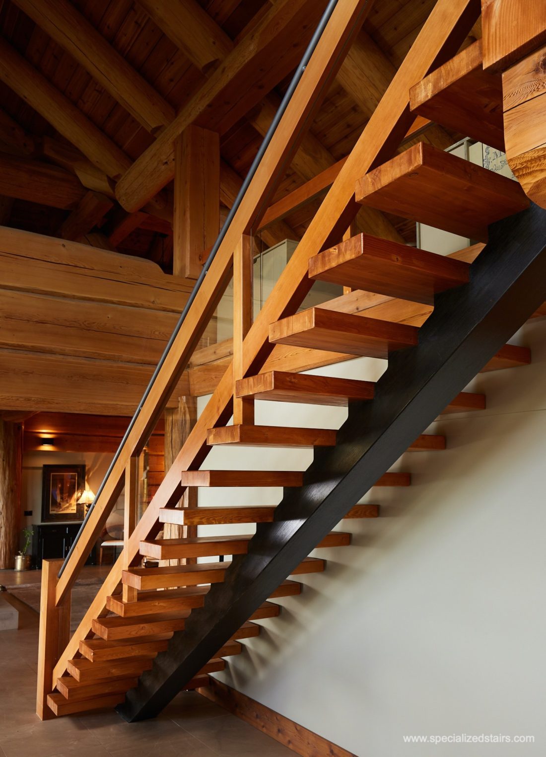 Rustic Oak and Fir - Specialized Stair & Rail