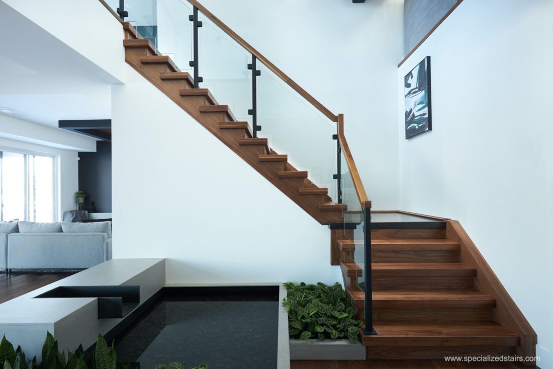 Custom Made Staircases Edmonton & Kelowna | Specialized Stairs & Rail