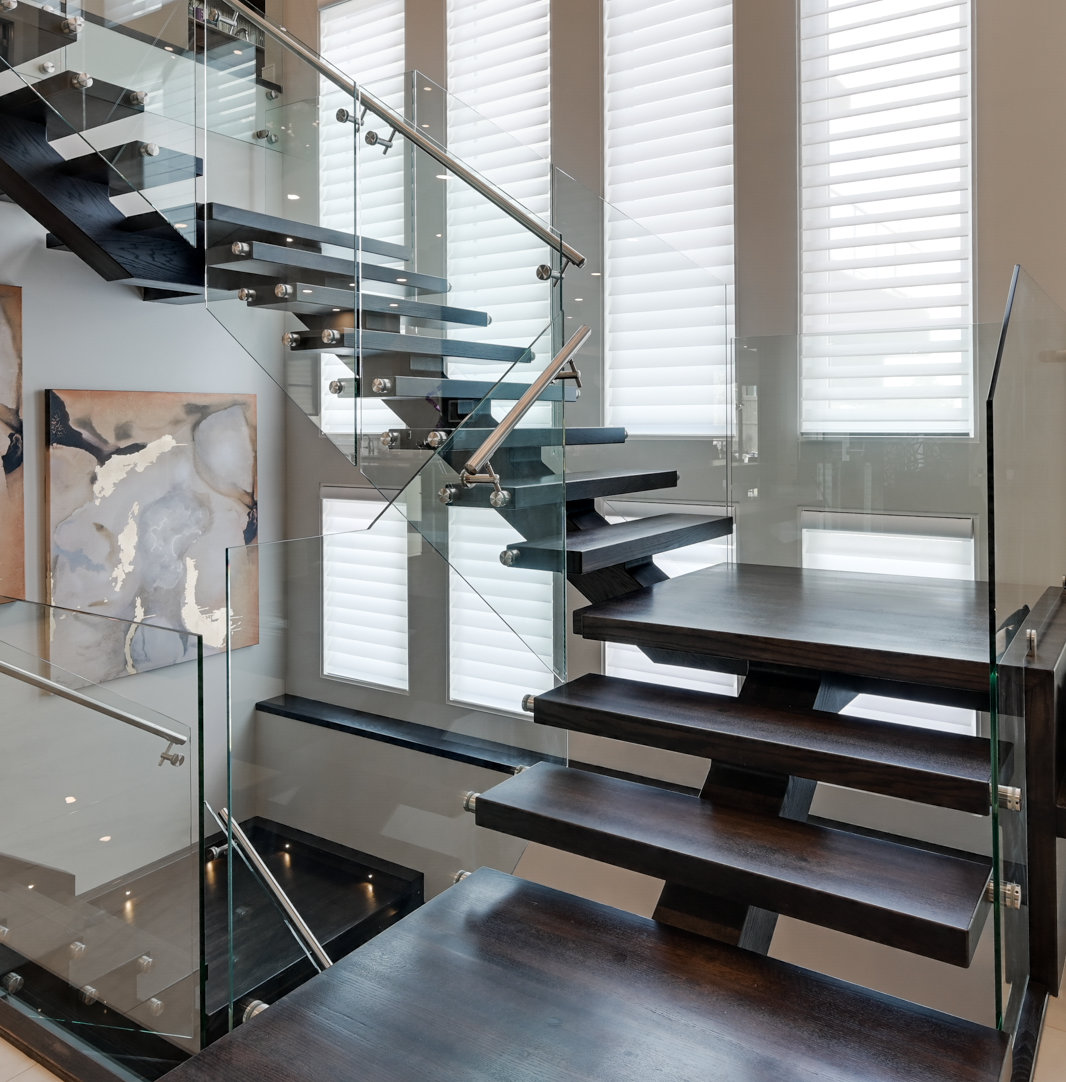 Modern Seamless Glass Railing - Specialized Stair & Rail